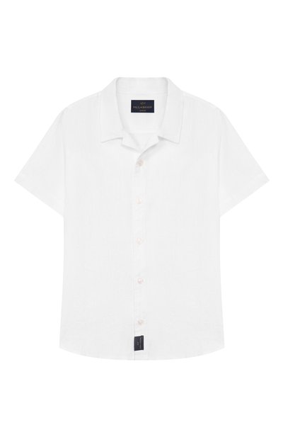 Льняная рубашка PAUL & SHARK JUNIOR, арт. WUC002/LUC01/10A-16A