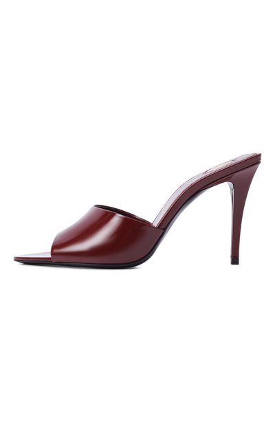 Лакированные мюли romy 90 SAINT LAURENT, арт. 806669/1TV00, фото 4