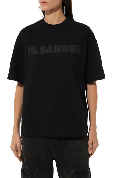 Хлопковая футболка JIL SANDER, арт. J03GC0137/J20243, фото 3