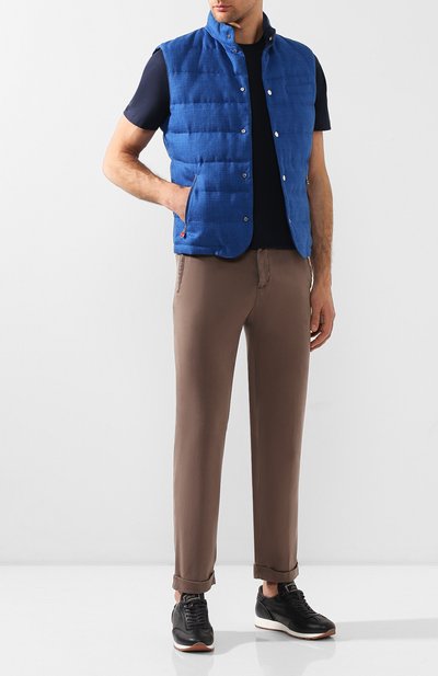 Льняные брюки KITON, арт. UFPLACJ07S40, фото 2