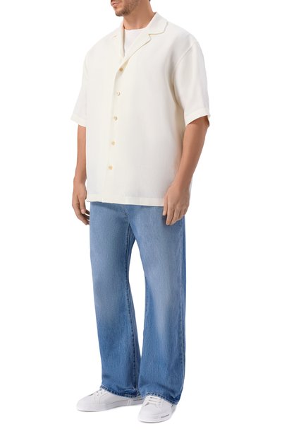 Мужская льняная рубашка MVST, арт. M26.2PM.B015/F157