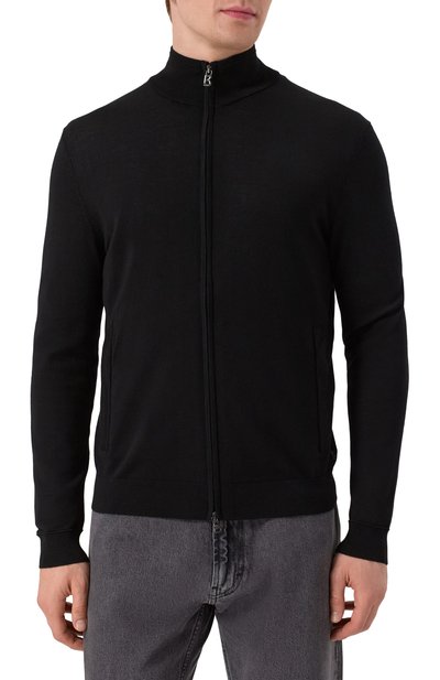 Шерстяной кардиган BOGNER черного цвета по цене 37700 руб., арт. 88589785, фото 3 Шерстяной кардиган BOGNER, арт. 88589785, фото 3