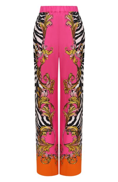 Женские брюки из вискозы VERSACE JEANS COUTURE, арт. 78HAA1P2/NS653