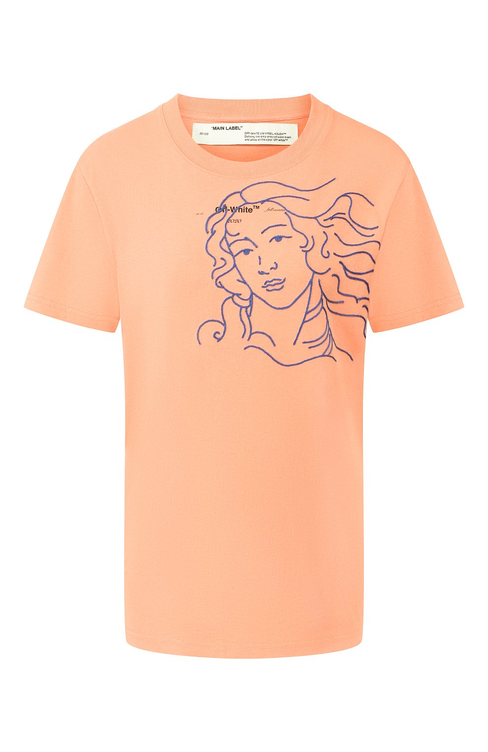 Хлопковая футболка OFF-WHITE, арт. 0WAA049E19B070602230, фото 1