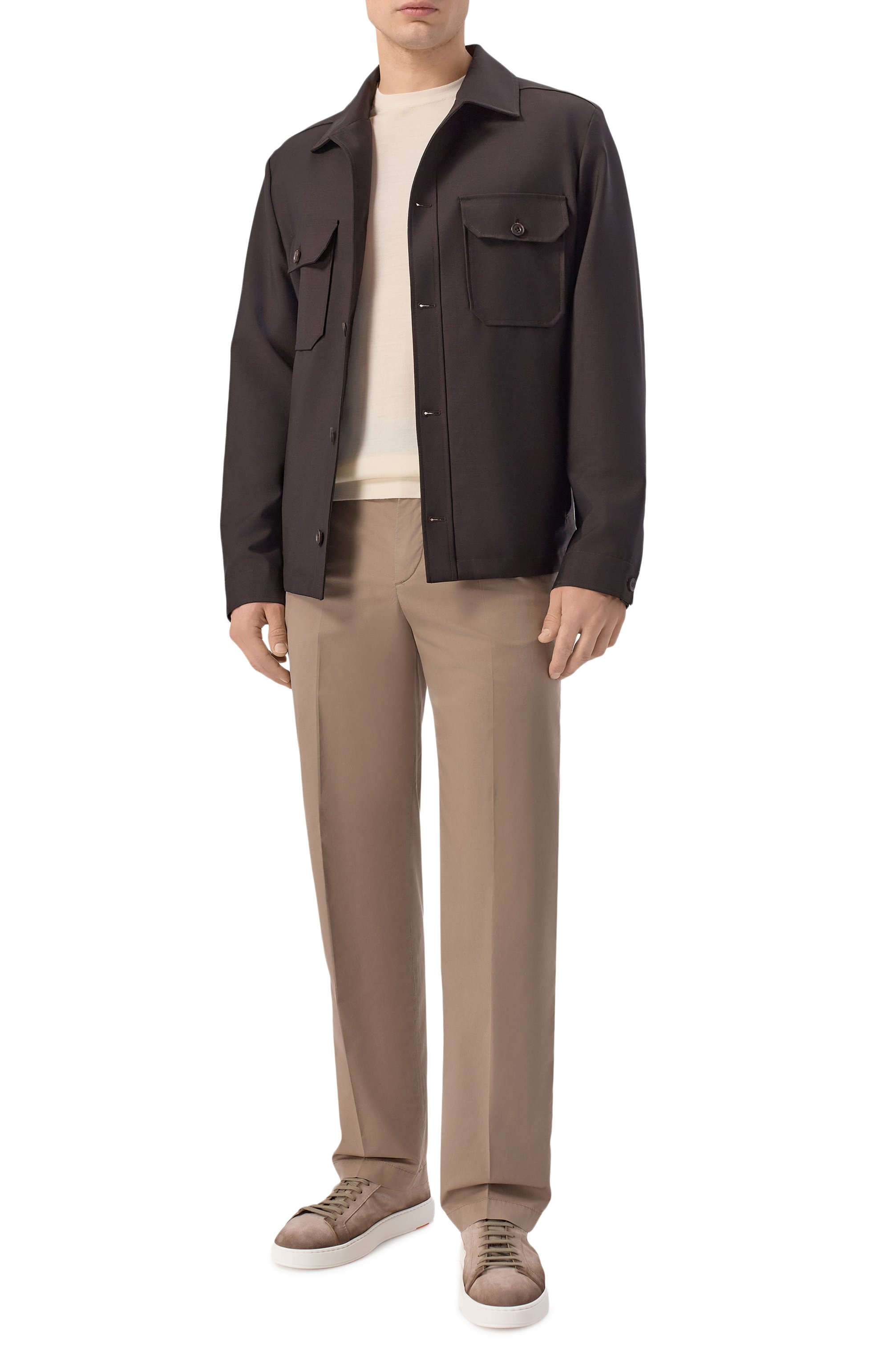 Джемпер из шерсти и шелка ANDREA CAMPAGNA, арт. TS0MC/LSC18R, фото 2