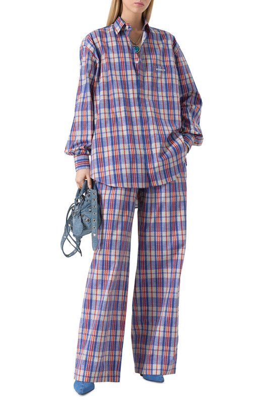 Хлопковые брюки VETEMENTS 2
