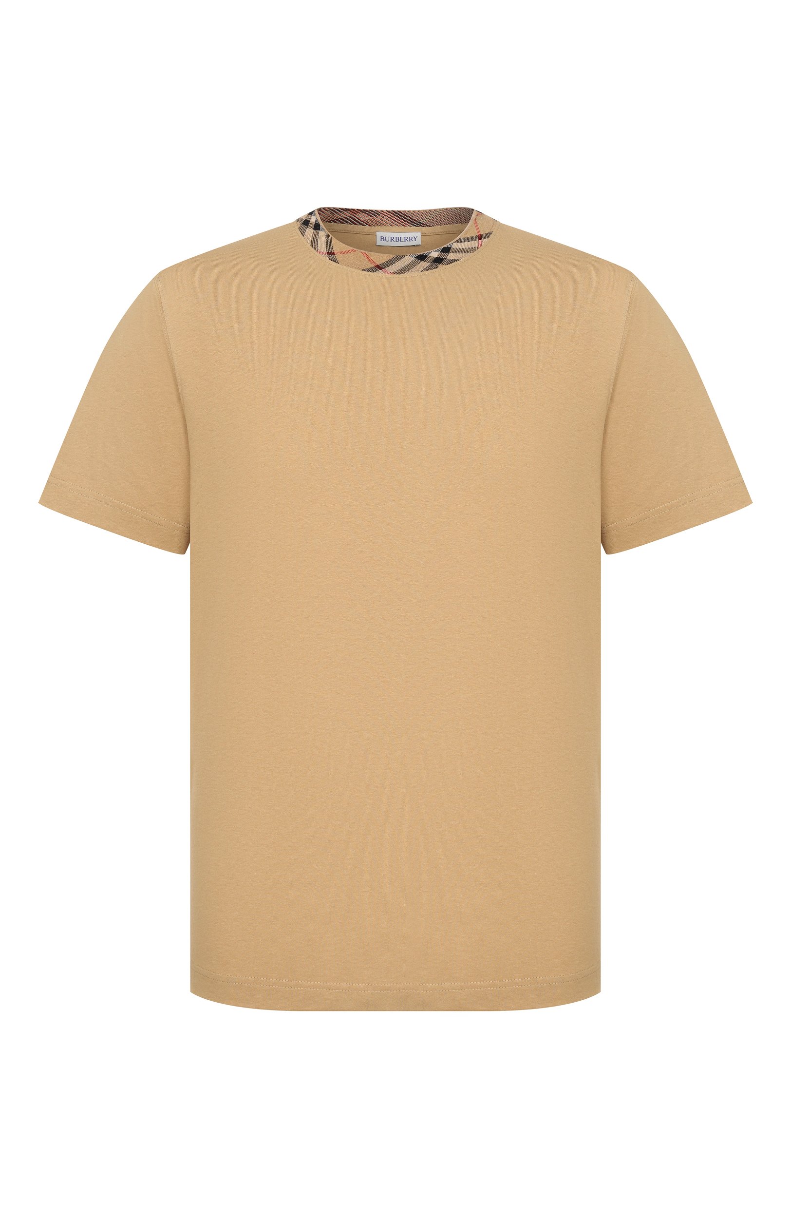 Хлопковая футболка BURBERRY, арт. 8125511, фото 1