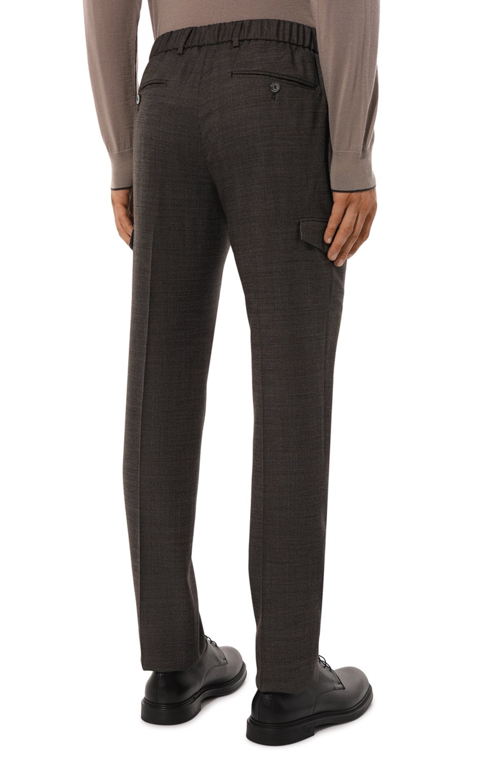 Шерстяные брюки-карго STEFANO RICCI, арт. M1T4300050/T052HA, фото 4