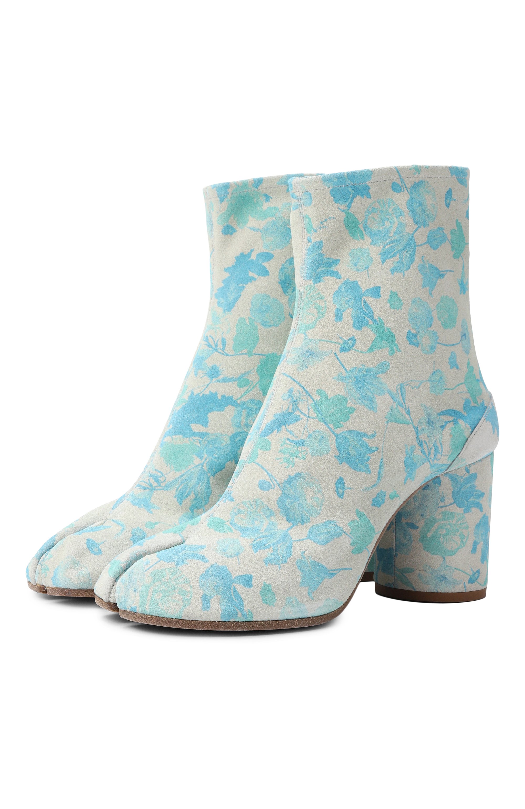 Замшевые ботильоны tabi MAISON MARGIELA, арт. S39WU0224/P7658, фото 1