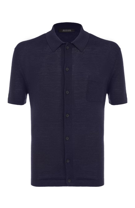 Мужская рубашка из шерсти и шелка KNT, арт. UMM059505