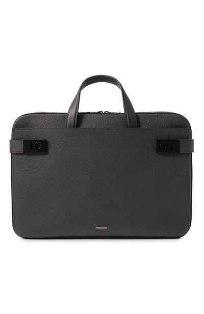 Мужская кожаный портфель FERRAGAMO, арт. 241652/775193_001