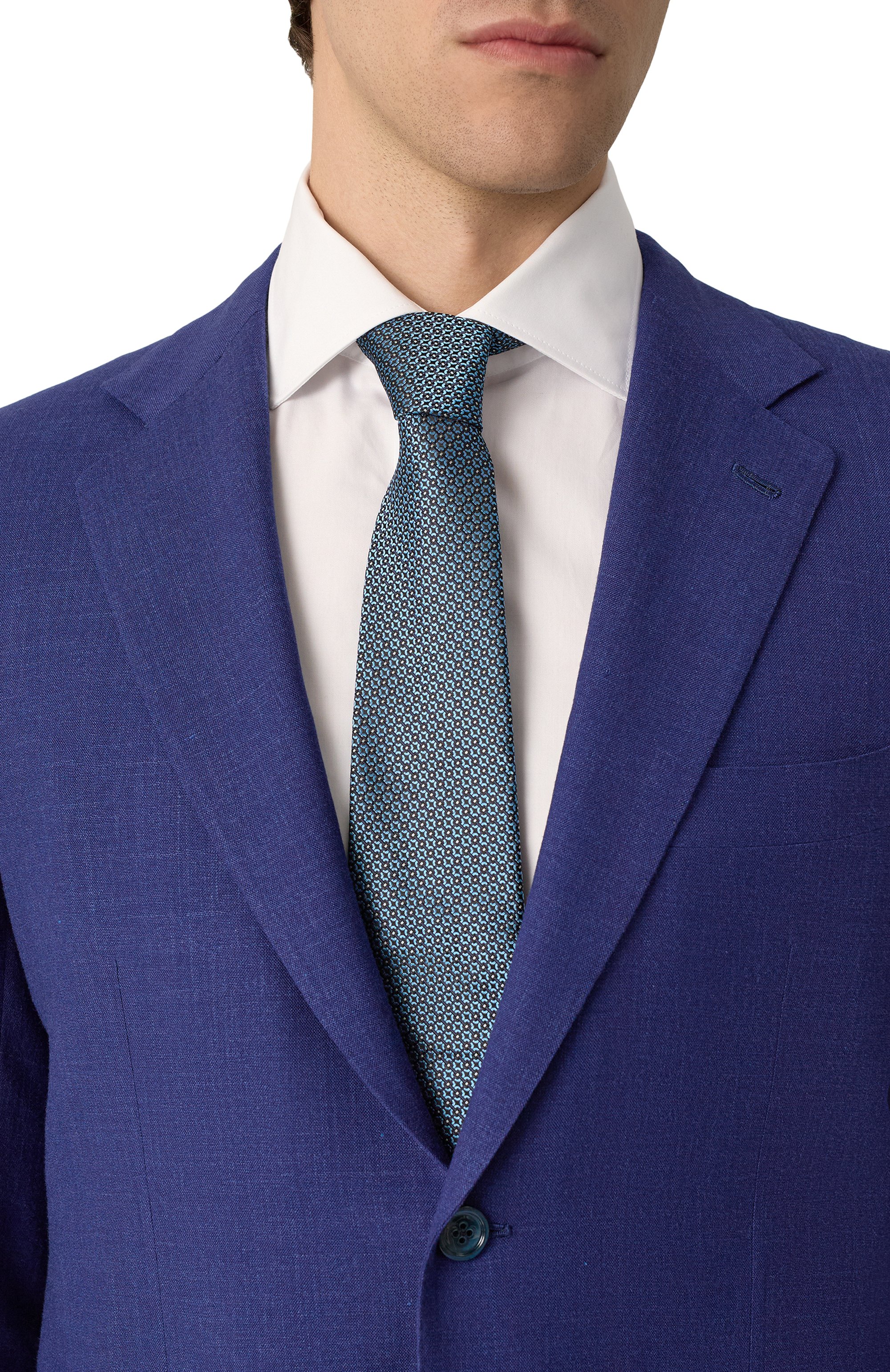 Шелковый галстук CANALI, арт. 18/HJ04235, фото 2