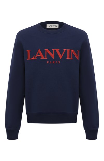 Хлопковый свитшот LANVIN, арт. RM-JE0016-JR32-P21, фото 1