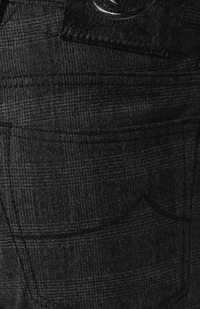 Шерстяные брюки JACOB COHEN, арт. J620 W00L CL C0MF 01659-N/52, фото 5