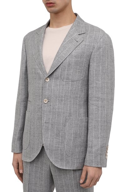 Костюм изо льна и шерсти BRUNELLO CUCINELLI, арт. MW461EDNT, фото 2