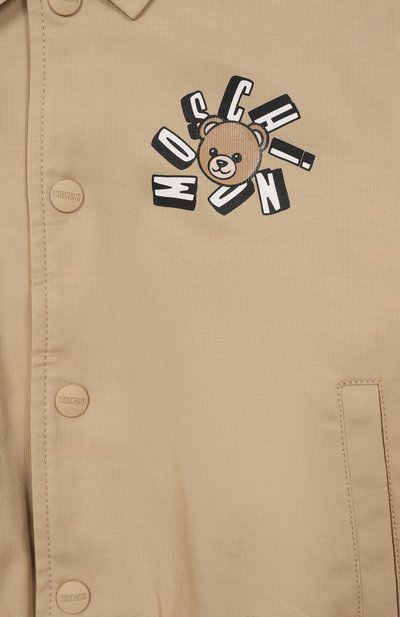 Хлопковая куртка MOSCHINO, арт. HUS05M/LYA02_001, фото 3