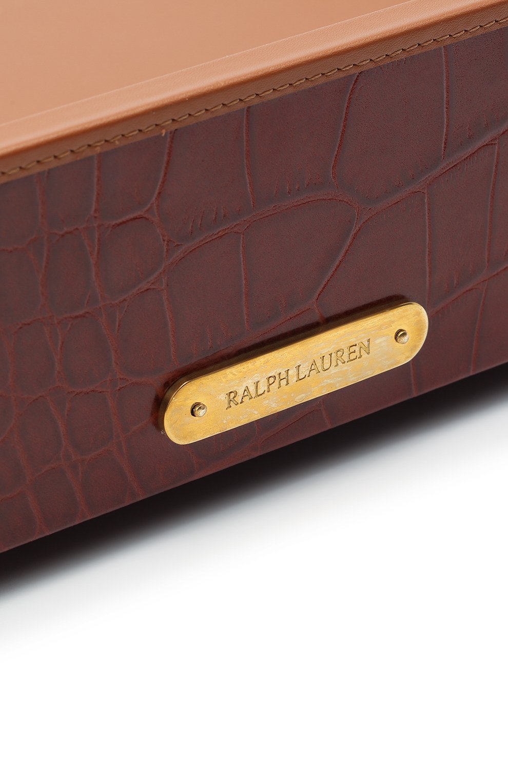Поднос theodore RALPH LAUREN коричневого цвета по цене 208000 руб., арт. 680597766001, фото 4 Поднос theodore RALPH LAUREN, арт. 680597766001, фото 4