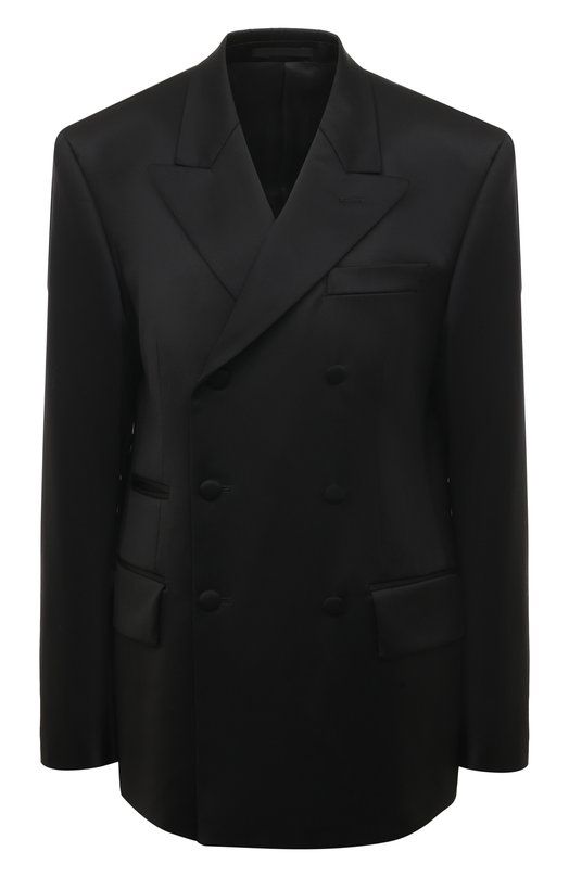 Шерстяной жакет Jacob Lee WWB11723B Чёрный WWB11723B