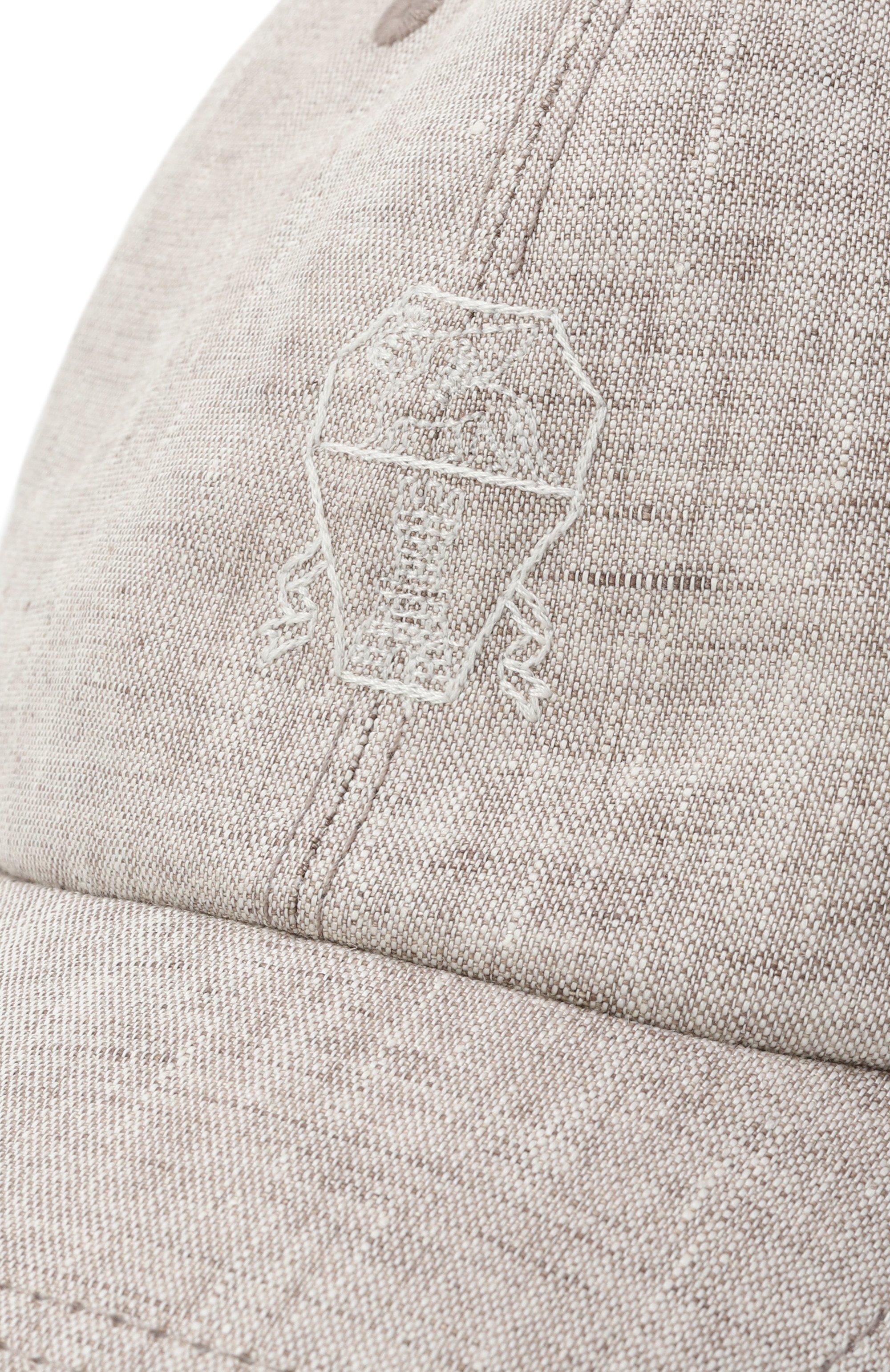 Льняная бейсболка BRUNELLO CUCINELLI, арт. BB430W322C, фото 3