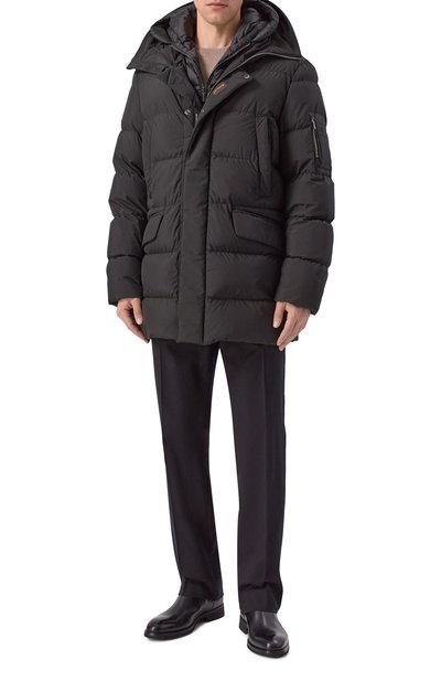 Мужская пуховая парка davide-stp MOORER, арт. DAVIDE-STP