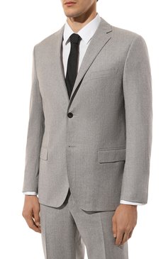 Мужской шерстяной костюм CORNELIANI светло-серого цвета, арт. 946005-9418111_SET | Фото 4 (Материал внешний: Шерсть; Рукава: Длинные; Материал сплава: Проставлено; Драгоценные камни: Проставлено; Костюмы М: Однобортный; Стили: Классический)