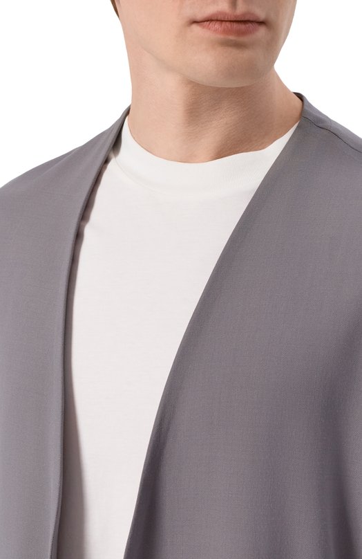 Шерстяной пиджак Attachment AG61-036 Серый  AG61-036 Фото 5