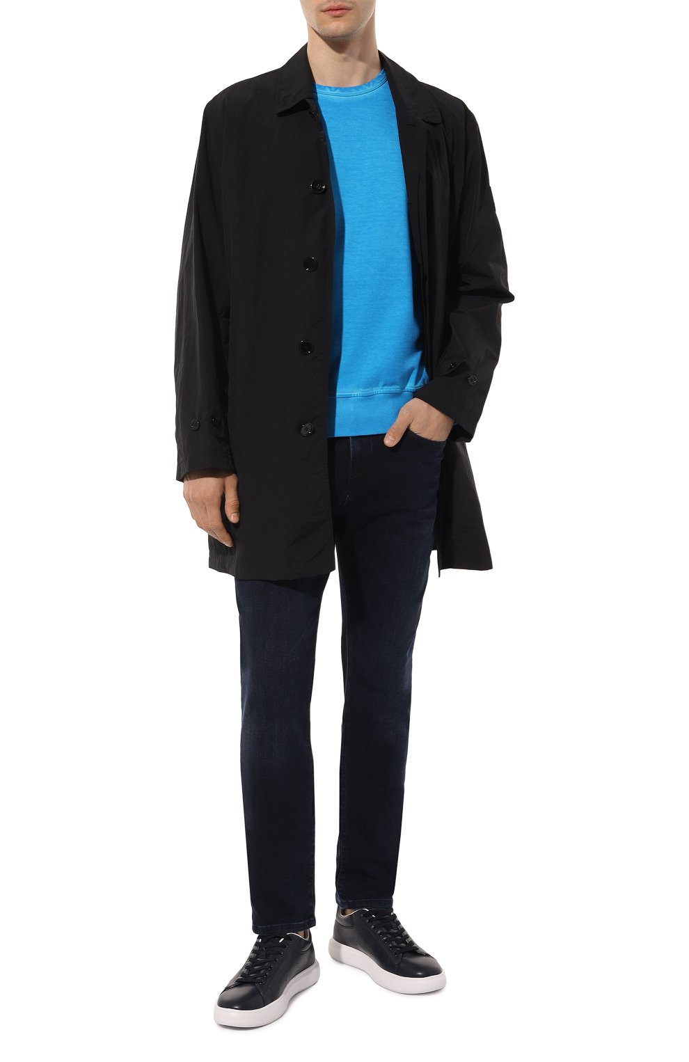 Хлопковый свитшот PAUL&SHARK, арт. 23411807, фото 2