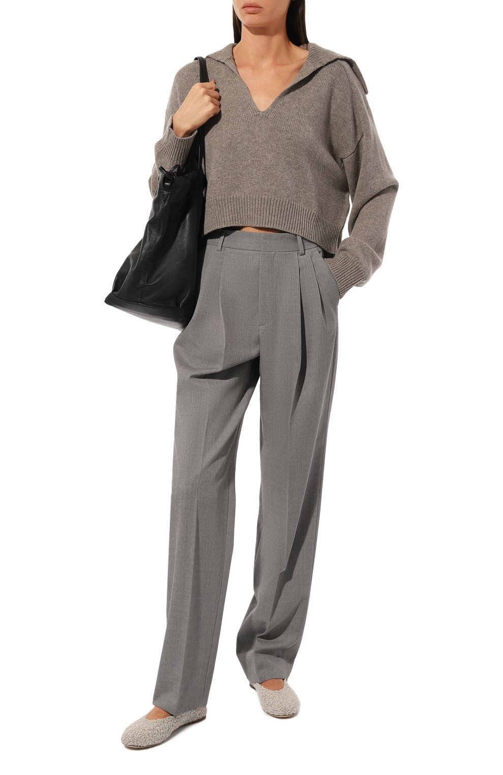 Пуловер из шерсти и кашемира LOULOU DE SAISON, арт. AKSI, фото 2