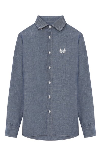 Рубашка из хлопка и льна STEFANO RICCI JUNIOR, арт. YC008226/EX2907