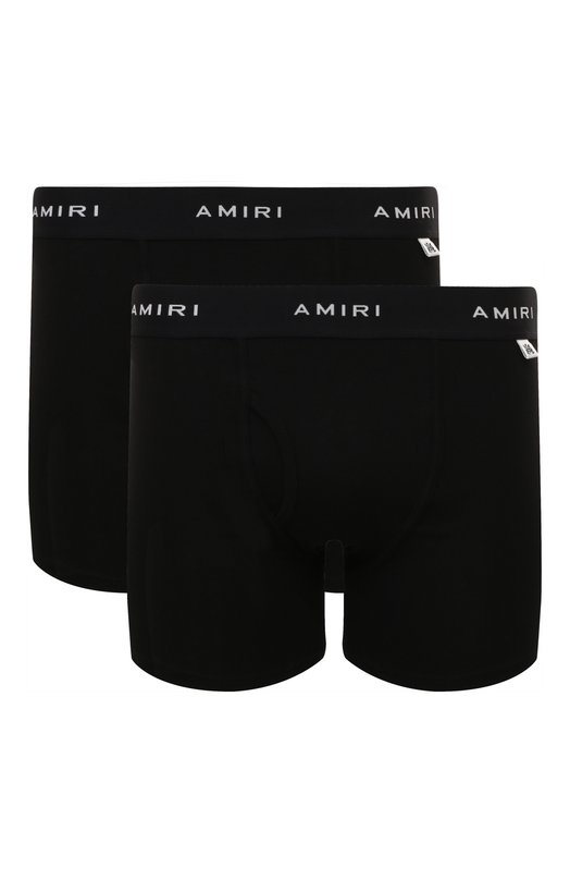 Комплект из двух боксеров Amiri AMUWBF1001 Чёрный AMUWBF1001