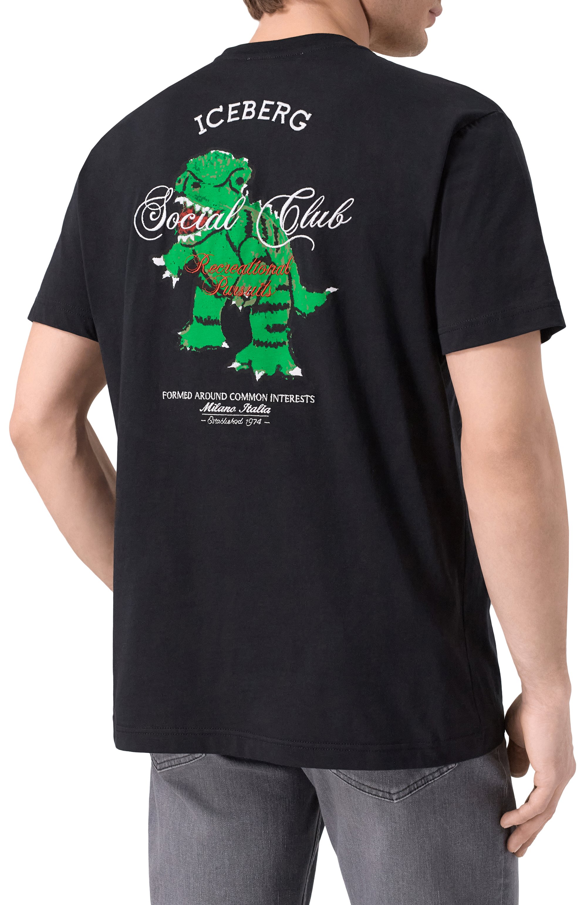 Хлопковая футболка ICEBERG, арт. F045/6325, фото 4