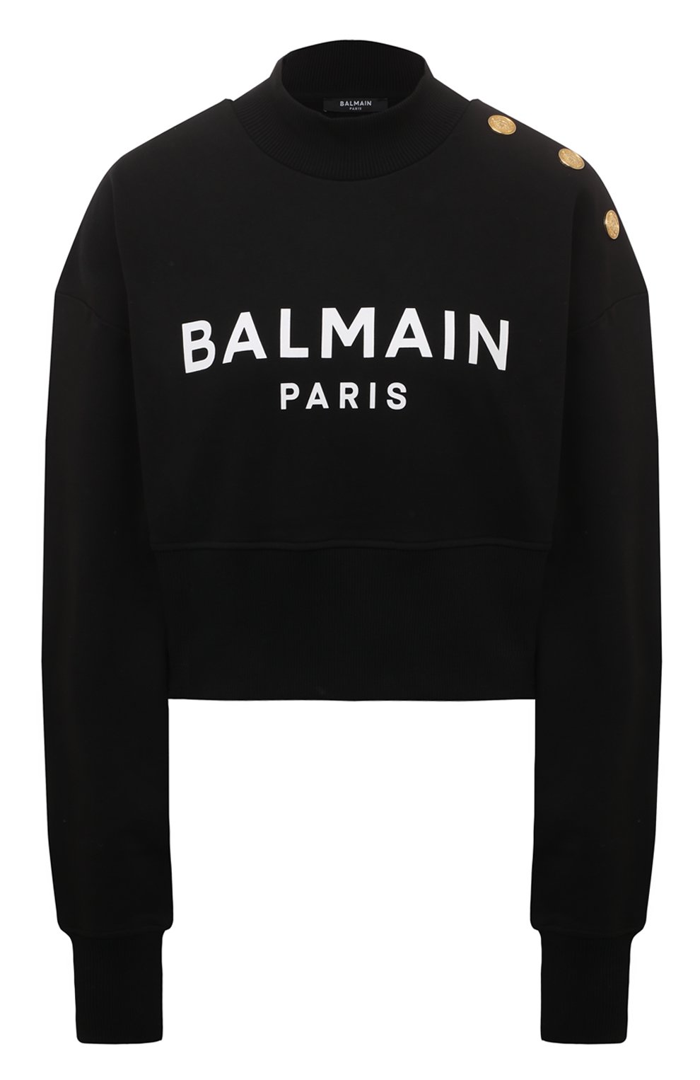 Хлопковый свитшот BALMAIN, арт. BF1J0040/BB02, фото 1