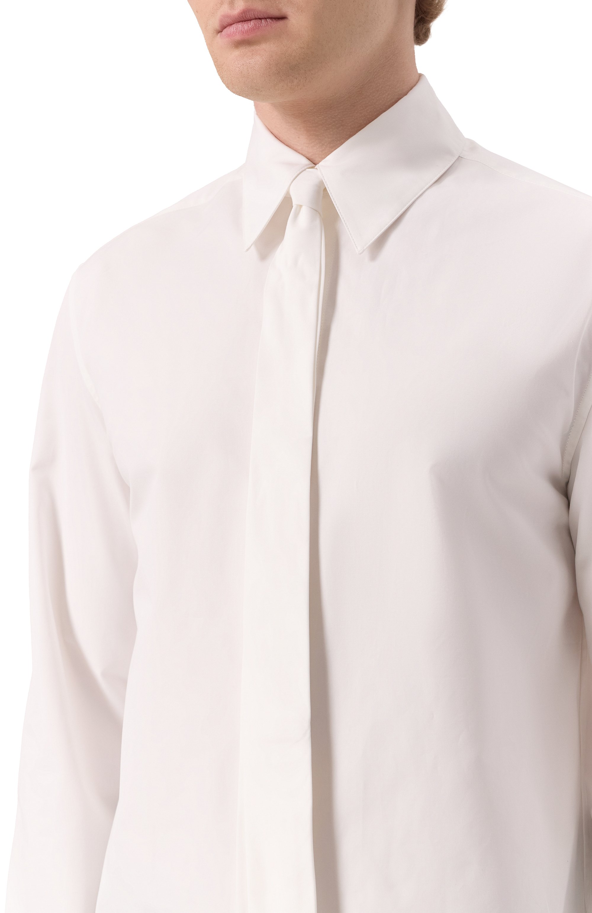 Хлопковая рубашка JIL SANDER, арт. J21DL0202-J45002, фото 5