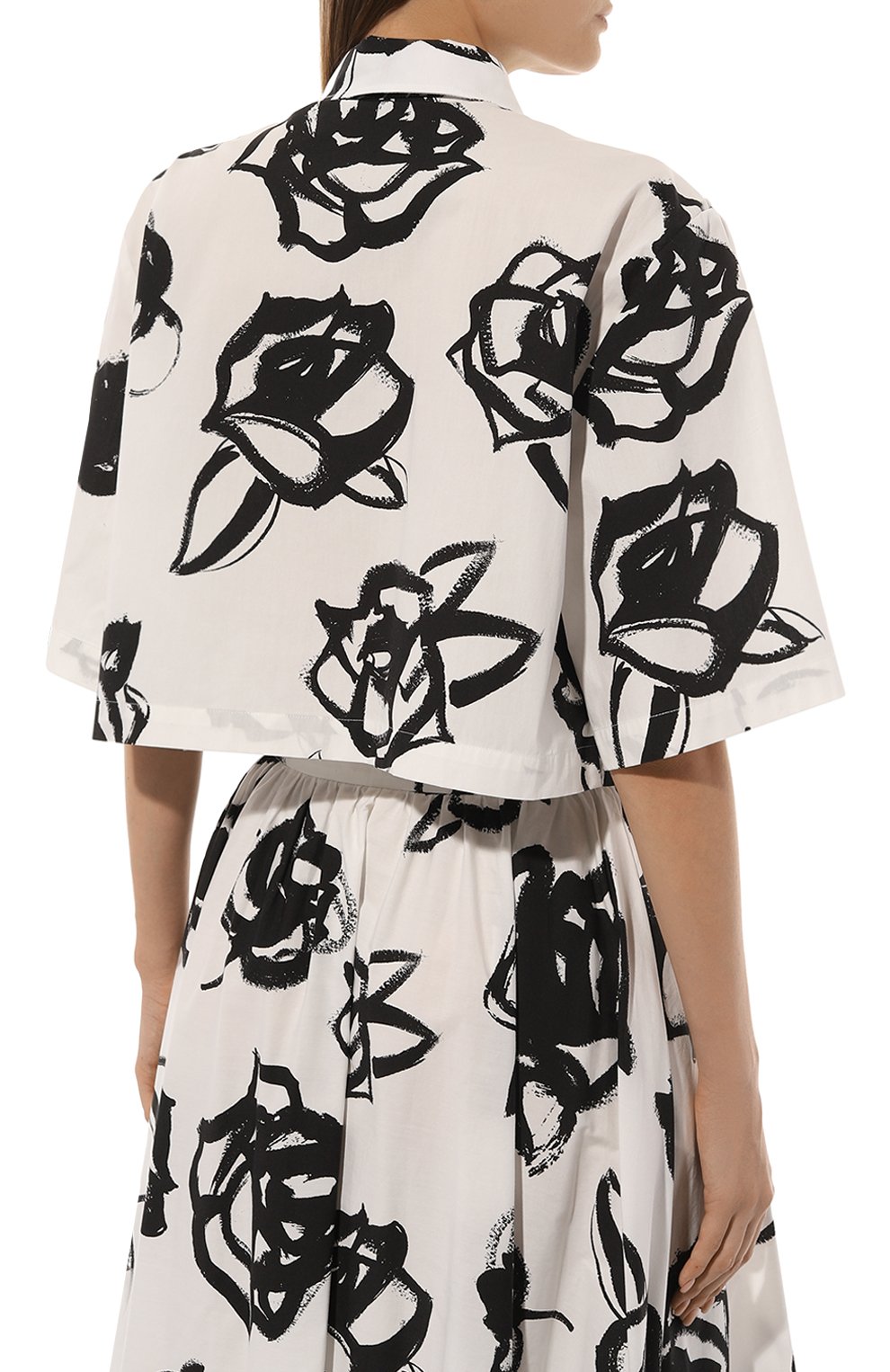 Хлопковая рубашка MSGM, арт. 3642MDE16/247322, фото 4