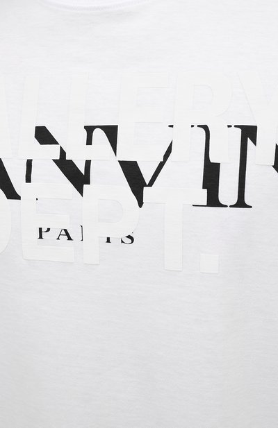 Хлопковая футболка lanvin x gallery dept  LANVIN, арт. RU-TS0005-J091-E21, фото 5
