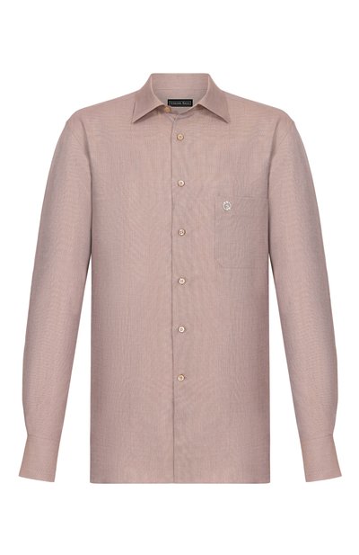 Мужская рубашка из хлопка и льна STEFANO RICCI, арт. MC008361/R3165