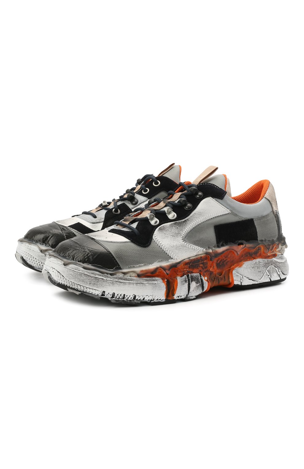 Комбинированные кроссовки fusion MAISON MARGIELA, арт. S57WS0383/P4023, фото 1