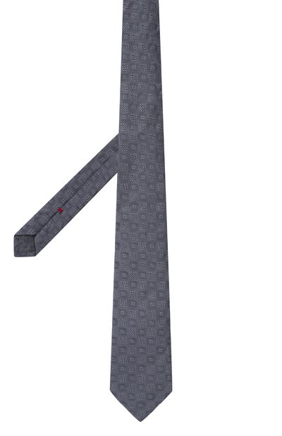 Шелковый галстук BRUNELLO CUCINELLI, арт. MR8960018, фото 3