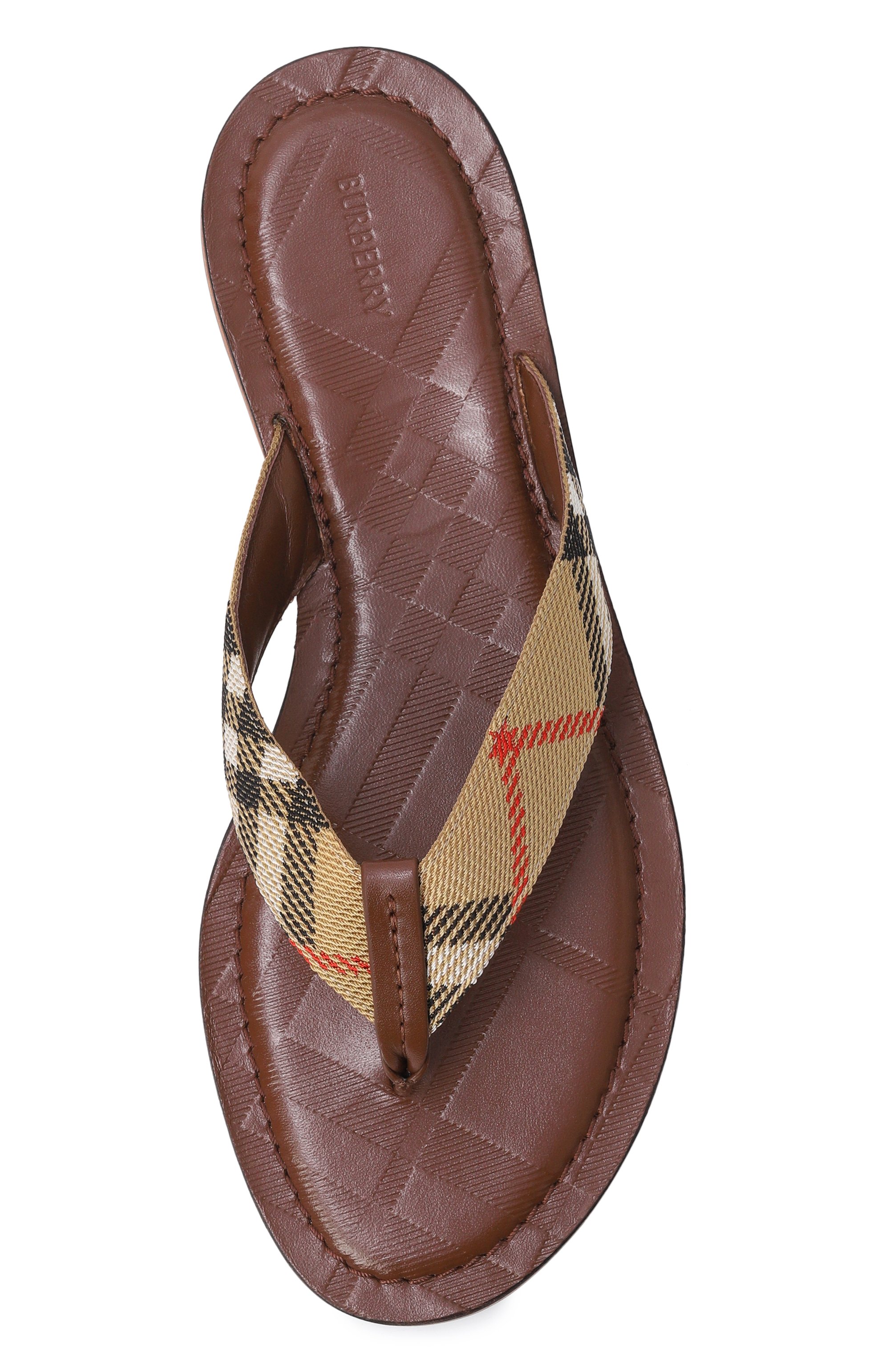 Текстильные шлепанцы pavilion BURBERRY, арт. 8123025, фото 6
