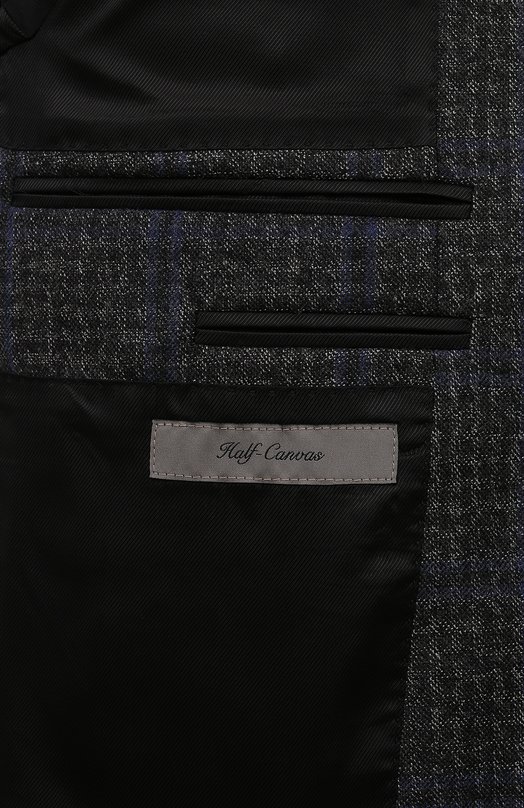 Шерстяной пиджак Corneliani 946002-9416454 Серый  946002-9416454 Фото 8
