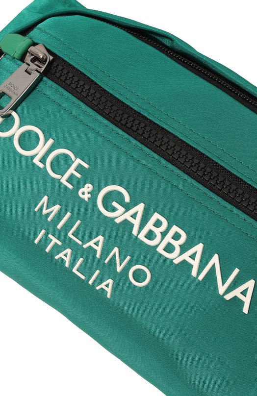 Текстильная поясная сумка Dolce & Gabbana BM2218/AG182 Зелёный  BM2218/AG182 Фото 3