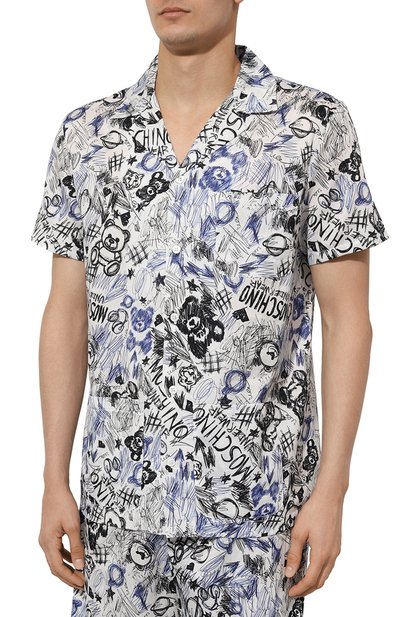 Хлопковая пижама MOSCHINO, арт. 231V6/A7803/4414, фото 3