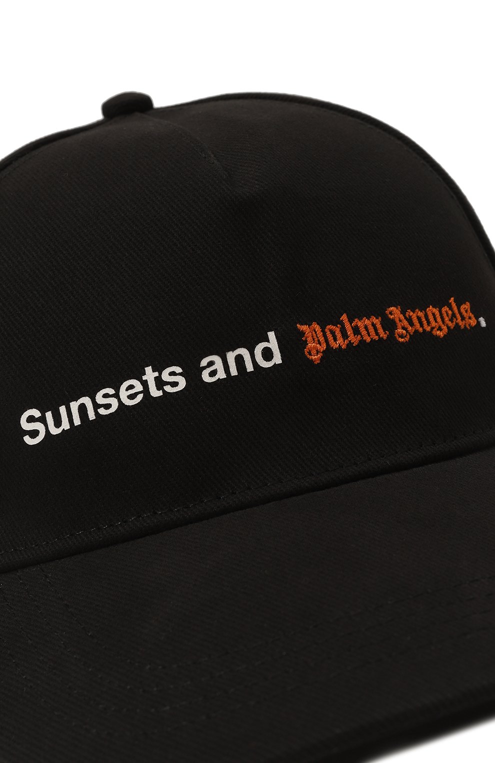 Хлопковая бейсболка PALM ANGELS, арт. PMLB094F23FAB0021025, фото 4