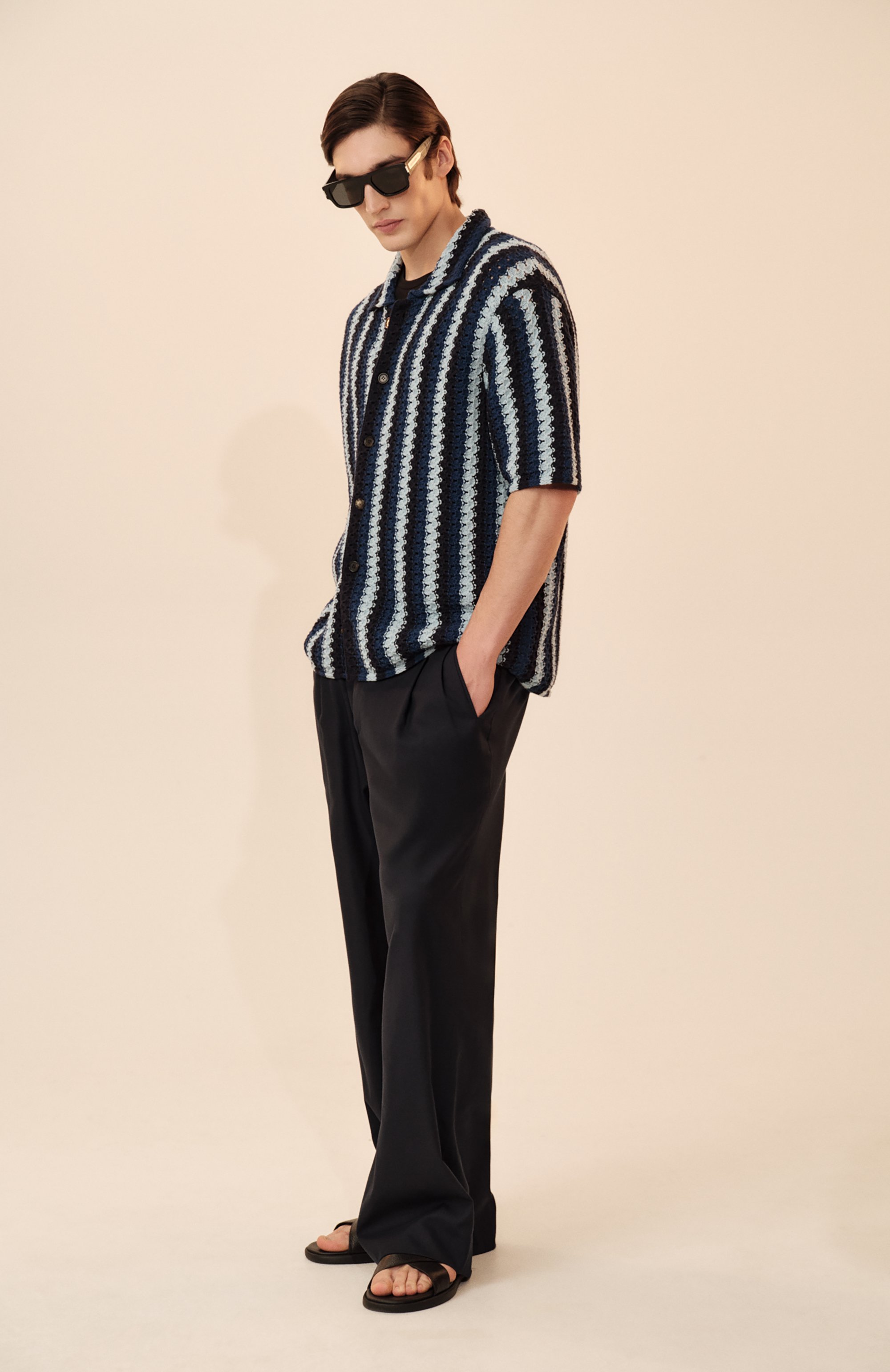 Брюки из хлопка и шелка MVST, арт. 25E/X1P/0/B011/0207, фото 6