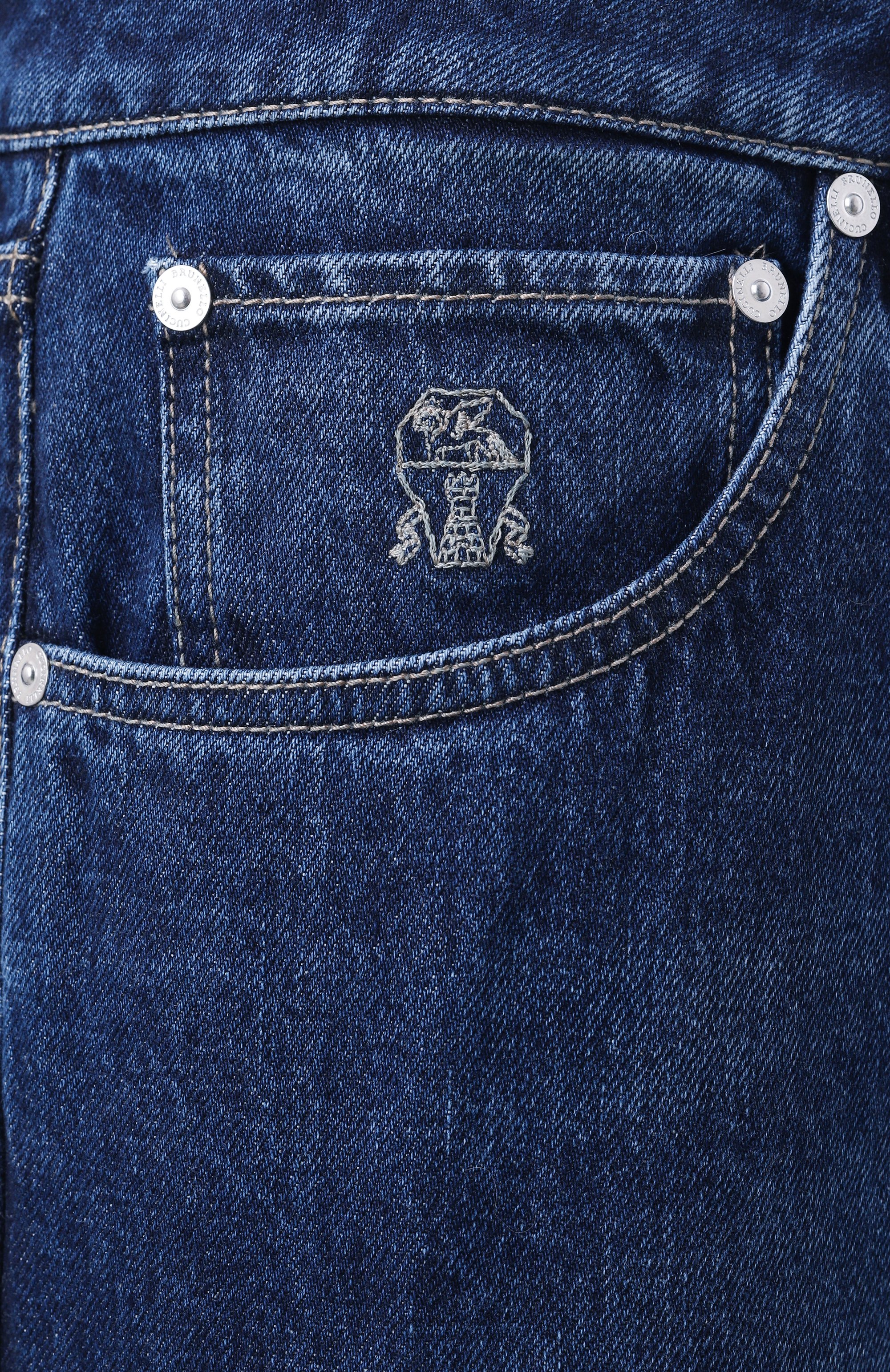 Джинсы leisure fit BRUNELLO CUCINELLI, арт. M241PB2347, фото 6