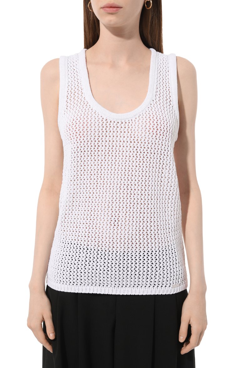 Хлопковый топ KITON, арт. D57721000, фото 1