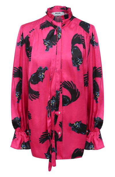 Блузка из вискозы MSGM, арт. 2942MDE129 207853, фото 1