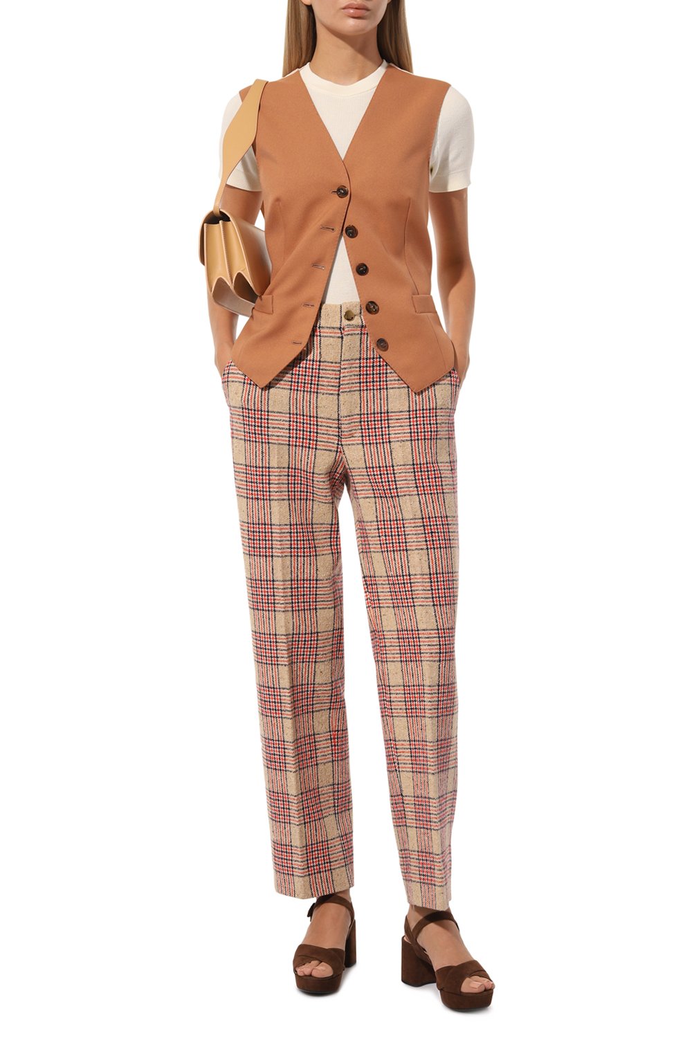 Шерстяные брюки GUCCI, арт. 596963 ZAC67, фото 2