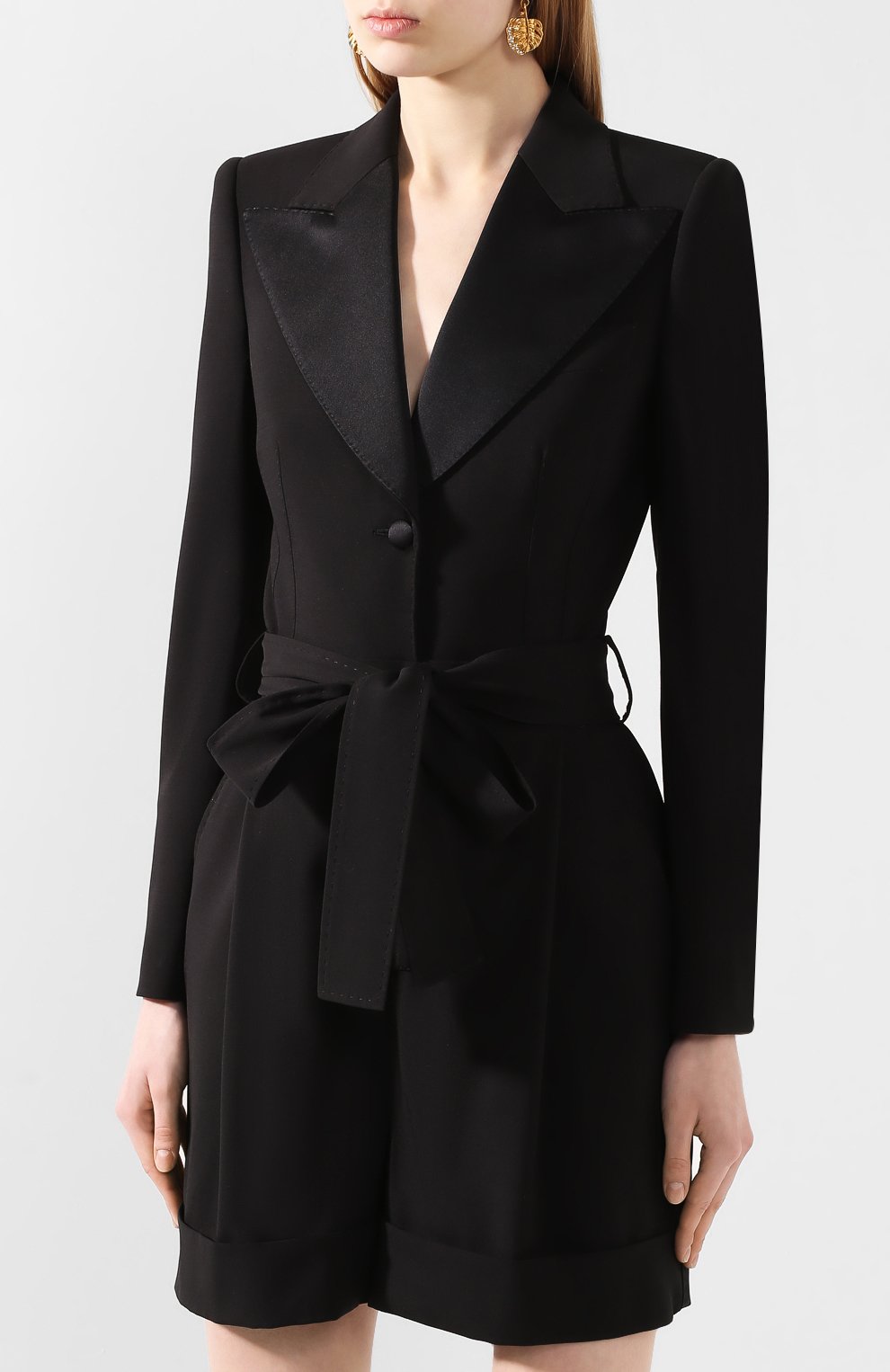 Комбинезон из смеси шерсти и шелка DOLCE & GABBANA, арт. F6G9XT/FUBAJ, фото 3