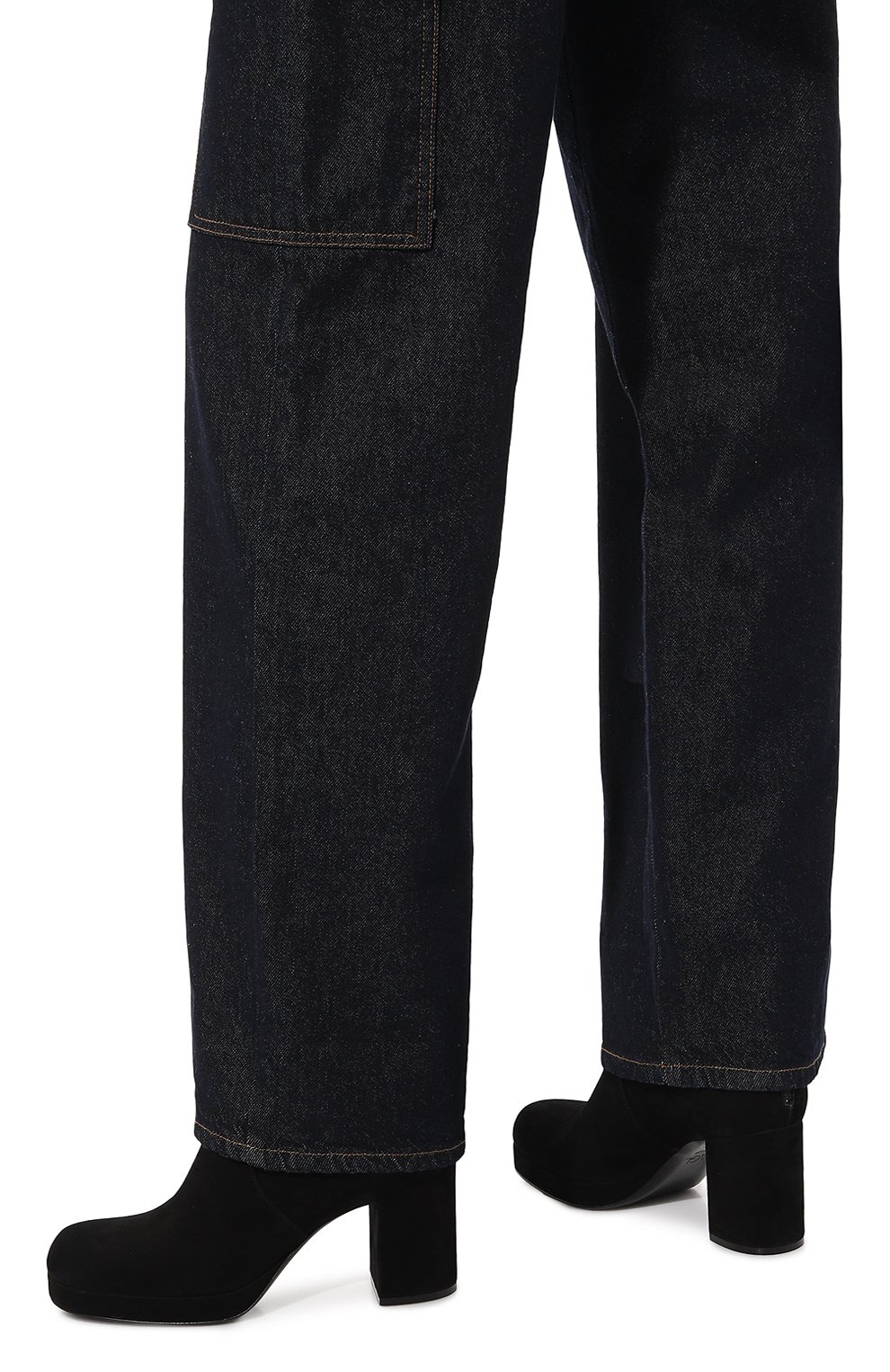 Замшевые ботильоны betty AGL, арт. D268503PCVEL0U0000, фото 3